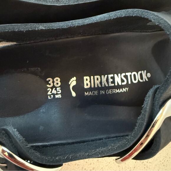 NEW Birkenstock Milano Big Buckle Oiled Leather Sandals - Picture 9 of 9